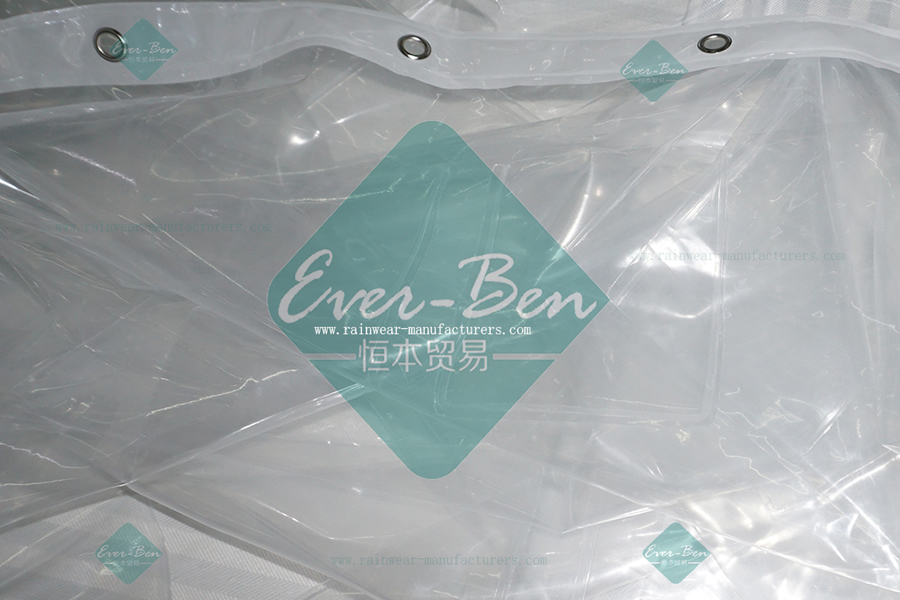 China clear plastic shower curtain supplier